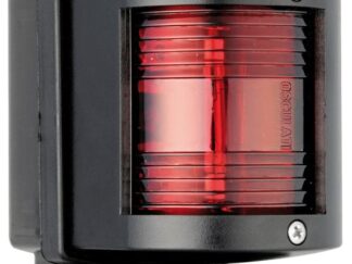 Osculati 11.416.01 Fanale U77 Rosso/Nero Basetta Posteriore