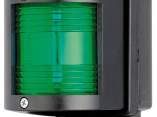 Fanale U77 verde/nero basetta posteriore 11.416.02 Osculati