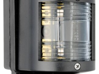 Osculati 11.416.04 Fanale U77 Poppa Bianco/Nero Basetta Posteriore