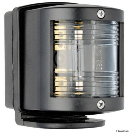 Osculati 11.416.04 Fanale U77 Poppa Bianco/Nero Basetta Posteriore