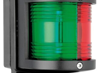 Fanale U77 rosso/verde/nero basetta posteriore 11.416.05 Osculati