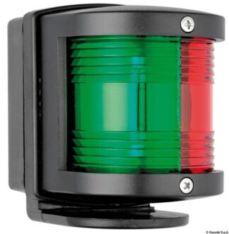 Fanale U77 rosso/verde/nero basetta posteriore 11.416.05 Osculati