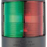 Osculati 11.417.05 Fanale U78 Rosso/Verde/Nero 12 V luci fino a 20 m