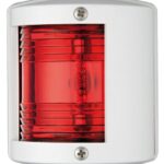 Fanale U77 rosso/bianco 11.425.01 Osculati