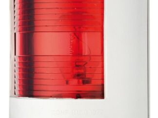 Fanale U78 rosso/bianco 12 V 11.427.01 Osculati