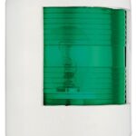 Fanale U78 verde/bianco 12 V 11.427.02 Osculati
