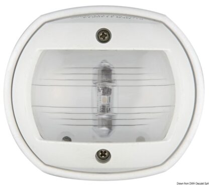 Fanale a led poppa carcassa bianca 11.448.14 Osculati