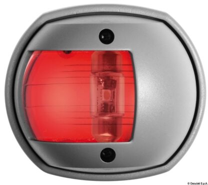 Fanale Compact LED sinistro  RAL 7042 11.448.61 Osculati