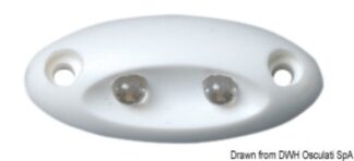 Mini luce di cortesia 2 Led 13.177.01 Osculati