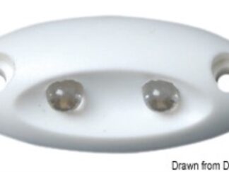 Mini luce di cortesia 2 Led 13.177.01 Osculati