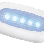 Luce di cortesia stagna 5 LED blu 13.178.32 Osculati