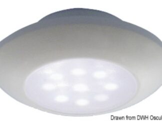 Plafoniera stagna LED bianca 13.179.01 Osculati