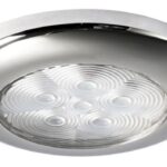 Plafoniera LED bianca senza incasso 13.179.52 Osculati