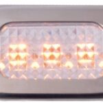 Luce cortesia inox 3 LED gialli 13.181.01 Osculati