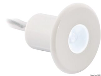 Singolo LED bianco di cortesia 13.183.08 Osculati