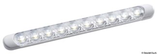 Plafoniera LED da appoggio bianca 230x24x11 mm 13.192.00 Osculati