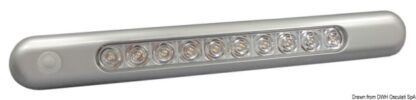 Plafoniera LED da appoggio crom. 310x40x11,5 mm 13.192.11 Osculati