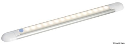 Plafoniera lineare a 14 LED bianca 12 V 13.192.40 Osculati