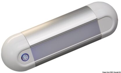Plafoniera di servizio a LED con touch switch 13.199.07 Osculati