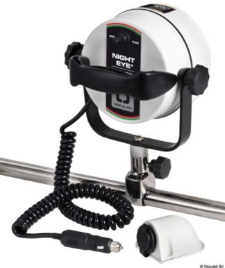 Faro Night Eye ottone cromato 12 V 13.239.00 Osculati