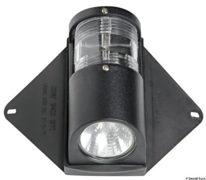 Faro UTILITY coperta + luce via 12 V 13.243.86 Osculati