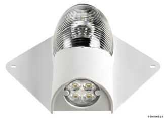 Luce di via/coperta Led 12/24 V corpo bianco 13.243.89 Osculati