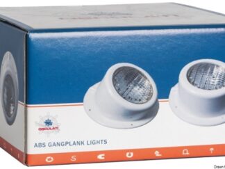 Faro da plancetta 24 V 50 W dritto 13.257.24 Osculati