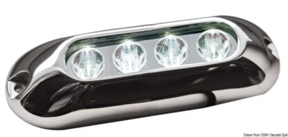 Faro subacqueo 4 LED bianchi 13.281.00 Osculati