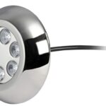 Faro subacqueo 6 LED blu con viti 13.295.01 Osculati