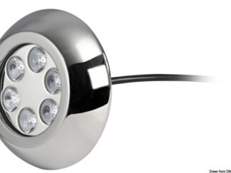 Faro subacqueo 6 LED RGBW con viti 13.294.02 Osculati