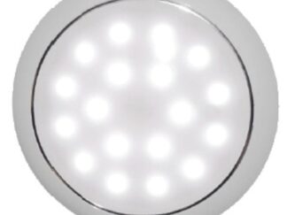 Plafoniera LED senza incasso Day/Night cromata 13.408.12 Osculati