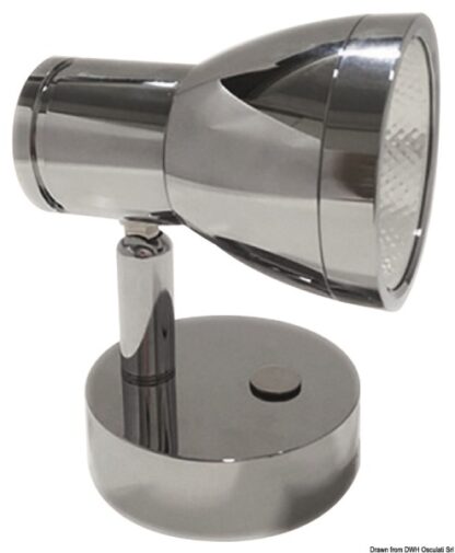 Faretto reading LED CREE 13.439.58 Osculati