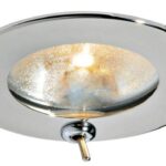 Plafoniera Atria inox 10 W con interruttore 13.447.91 Osculati