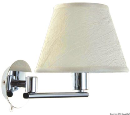 Applique snodata Maia ottone cromato 13.483.08 0