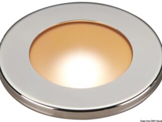 Luce Led bianca e rossa incasso dimmerabile Polis 13.488.12 Osculati