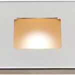 Luce Led bianca e rossa ad incasso dimmerabile Bos 13.490.12 Osculati