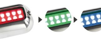 Luce subacquea a LED RGBW 13.640.03 Osculati