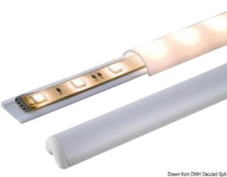 Profilo per strisce LED 1000 mm 13.834.30 Batsystem