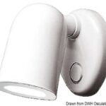 Applique Tube 12 LED ABS bianco 13.868.10 Batsystem