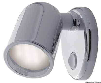 Applique Tube 12 LED ABS cromato 13.868.12 Batsystem