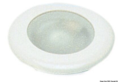Plafoniera Nova ABS bianco con interruttore 13.877.71 Batsystem