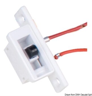 Luce ABS bianco per armadi 13.893.00 Batsystem