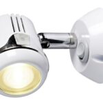 Faretto bianco Hi-Power LED 12/24 V 13.896.01 Osculati