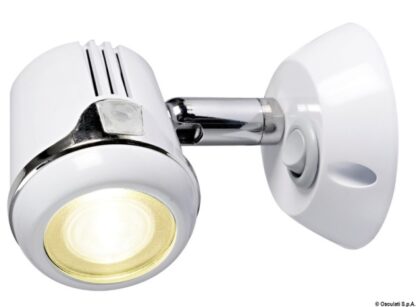 Faretto bianco Hi-Power LED 12/24 V 13.896.01 Osculati