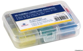 Assortimento fusibili lamellari 14.004.00 Osculati