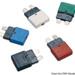 Fusibili riarmabili 15 A 14.005.04 Osculati