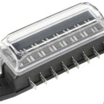 Scatola portafusibili lamellari imperm. 8 posti 14.100.33 Osculati