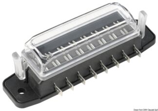 Scatola portafusibili lamellari imperm. 8 posti 14.100.33 Osculati