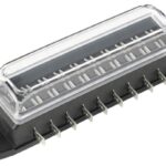 Scatola portafusibili lamellari  10 posti 14.100.34 Osculati