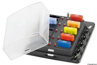 Scatola portafusibili con spie 10 sedi 14.102.72 Osculati